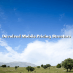 Devolved Mobile Pricing Structure