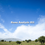 Game Analysis 453